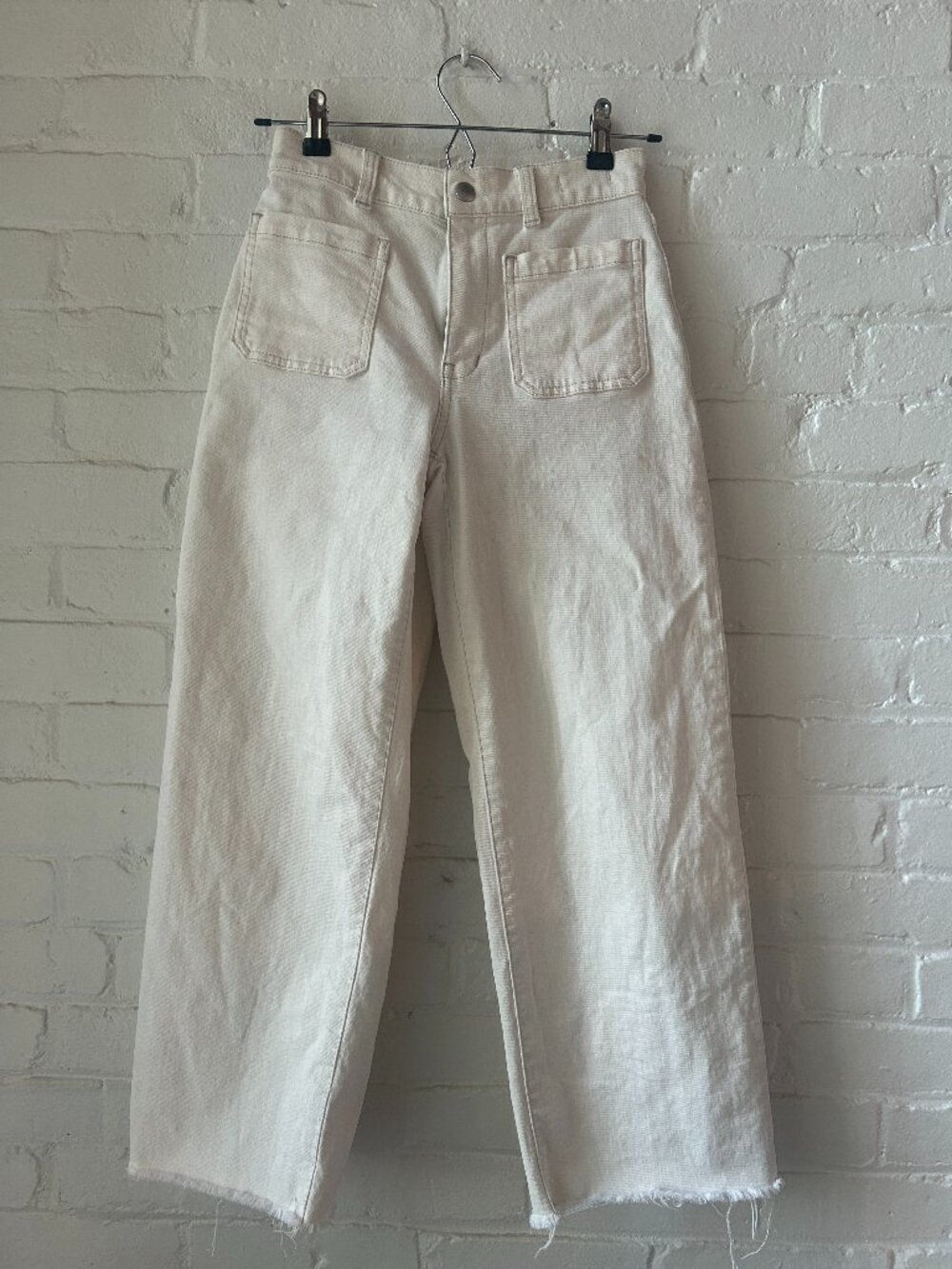 Madewell Petite Denim Emmett Wide Leg Jean